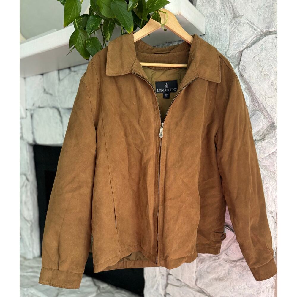 London Fog men's zip up jacket size Large REG